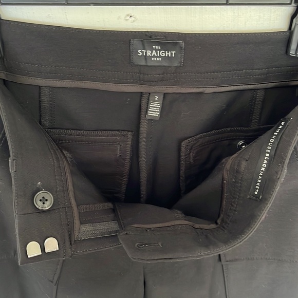 WHBM The Straight Crop Pants Size 2 - Picture 5 of 10